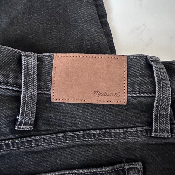 Madewell slim BLACK jeans in Claybrook wash 40x32 - Picture 5 of 9